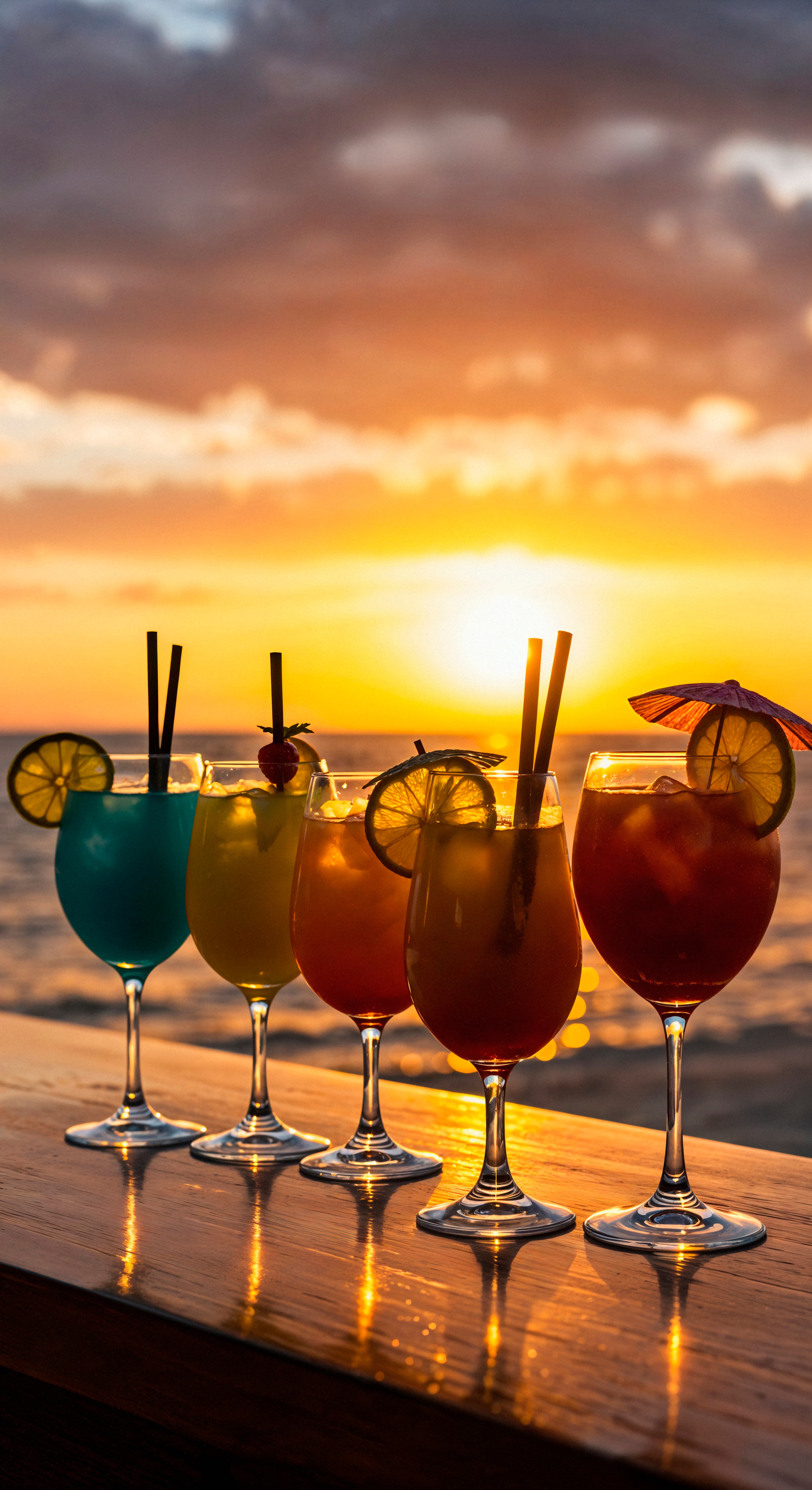 Sunset Cocktails Image